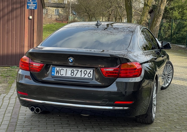 BMW Seria 4 cena 79900 przebieg: 163000, rok produkcji 2016 z Ciechanów małe 562